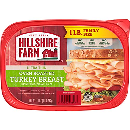 Hillshire Farm Ultra Thin Oven Roasted Turkey Breast, 16 Oz