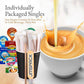 Coffee Creamer Singles Variety Pack Packaged By Jms Professional, Intearnational Dealight Mini Coffee Creamer & Mini Moos 4 Flavor Assortment (100 Pack) For Home, Office, Coffee, Bar, Gift