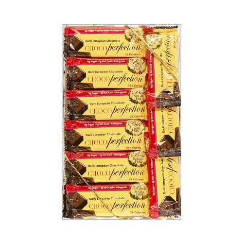 Sugar Free Dark Chocolate Chocoperfection Thirty Dark Bars, 10G Size