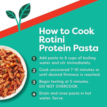 Ancient Harvest Pasta Rotini Red Lentil, 8 Oz