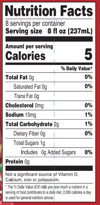 Langers 5 Calorie Pomegranate Juice Cocktail  64 Fl Oz (Pack of 8)