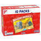 BARNUMS Original Animal Crackers, Kids Snacks, 10 Snack Packs (Pack of 2)