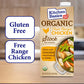 Kitchen Basics Organic Free Range Chicken Stock, 32 Oz (Pack Of 12) | No Artificial Flavors And Gluten Free |