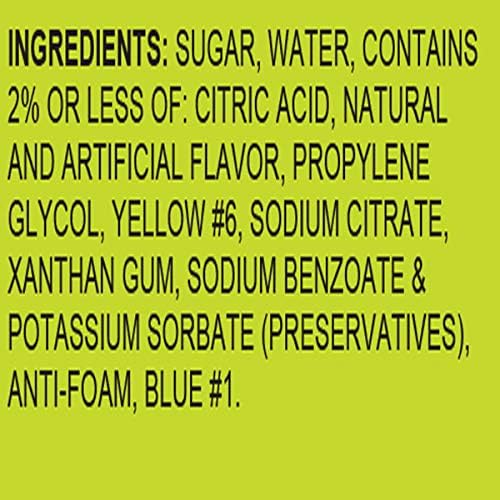 Hypothermias Margarita Ready To Use Gallon (128 Fl. Oz) Hawaiian Snow Cone Flavors Syrup - Shaved Ice, 100% Pure Cane Sugar
