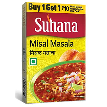 Suhana Misal Masala 50G Box - Pack Of 6