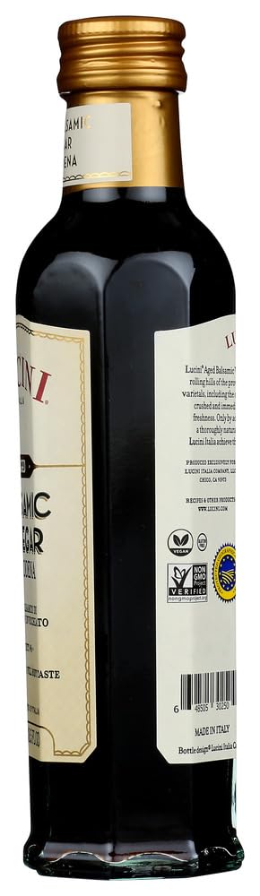 Lucini Balsamic Vinegar Of Modena 10-Year Gran Riserva, 8.5 Oz Bottle