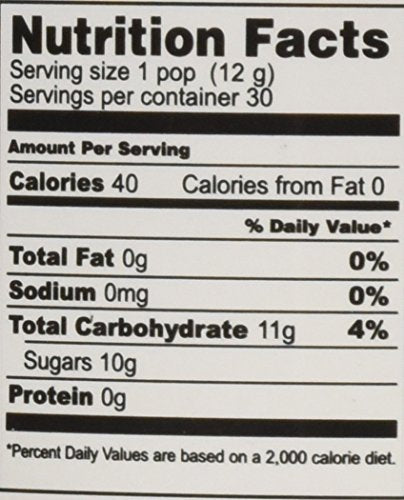 Colorsplash Lollipops Jar, 30 Pops, 12.69 Oz, Black Cherry