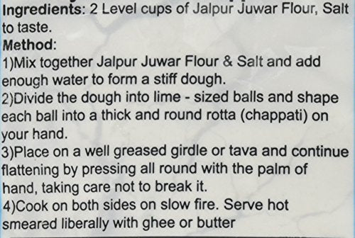 Jalpur Stone Ground Sorghum Flour (Juwar) 1kg
