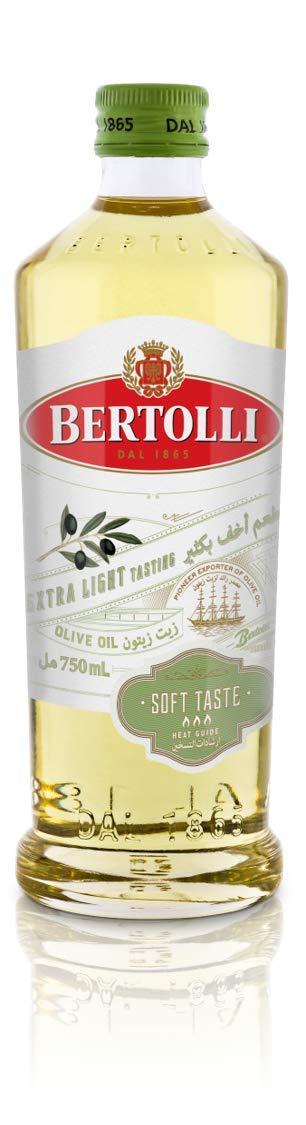 Bertolli Extra Light Olive Oil, 750 ML, 25.36 Fl Oz, Model BI007