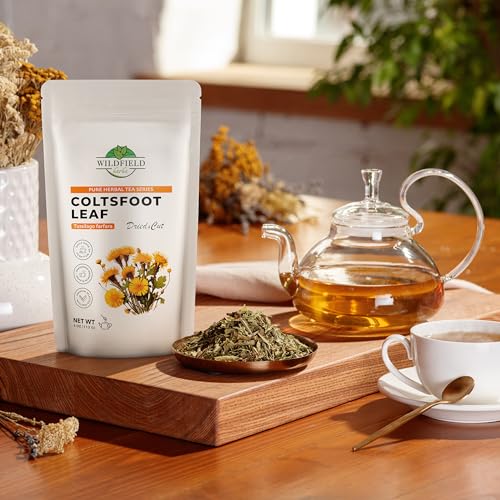 4 Oz. Coltsfoot Herb Leaf Tea (Tussilago Farfara) - 113G Coltsfoot Leaf Herb Tea U De Caballo