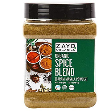 Zayd Organic Garam Masala Powder 16Oz (454G) Indian Spice Blend