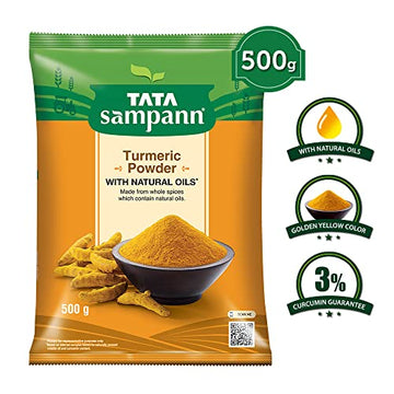 Tata Sampann Turmeric Powder With Natural Oils, 500G