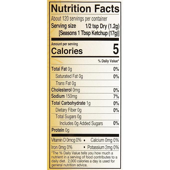 Mrs. Wages Ketchup Mix Easy-To-Use Enhance Your Tomatoes Makes Ketchup in Bulk Easy To Freeze or Serve Fresh 5 oz Packet (Value