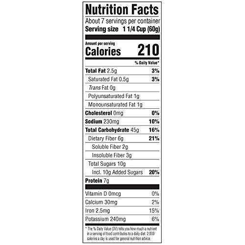 Three Sisters Barbara'S Morning Oat Crunch Original Cereal, Heart Healthy, Non-Gmo, 14 Oz Box