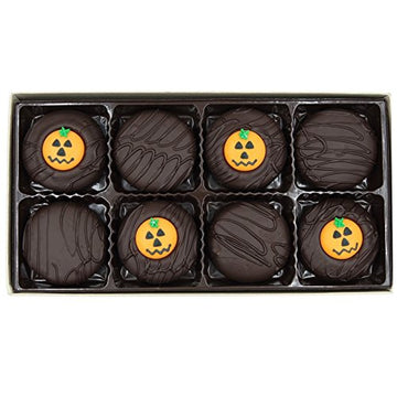 Philadelphia Candies Dark Chocolate Covered OREO Cookies, Halloween, 8 Ounce