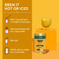 VAHDAM Golden Milk Latte Mix - Turmeric & Ginger, 3.53 oz, Caffeine Free, Non-GMO, Gluten Free, 40 Servings