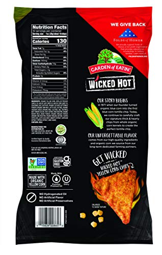 Garden Of Eatin Tortilla Chips, Wicked Hot, 55 Oz