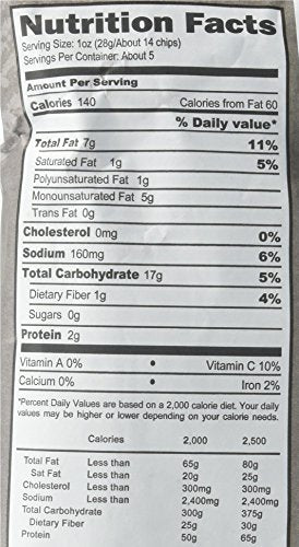 Boulder Canyon Avocado Oil Canyon Cut Kettle Cooked Potato Chips, Sea Salt And Cracked Pepper, 5.25 Ounce (Pack Of 12)