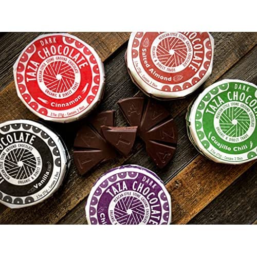 Taza Chocolate Organic Mexicano Disc 55% Dark Chocolate, Coffee, 2.7 Ounce (1 Count), Vegan