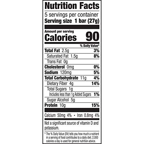 Protein One 90 Calorie Chocolate Chip Protein Bar , 4.8 Ounce (5 Count)