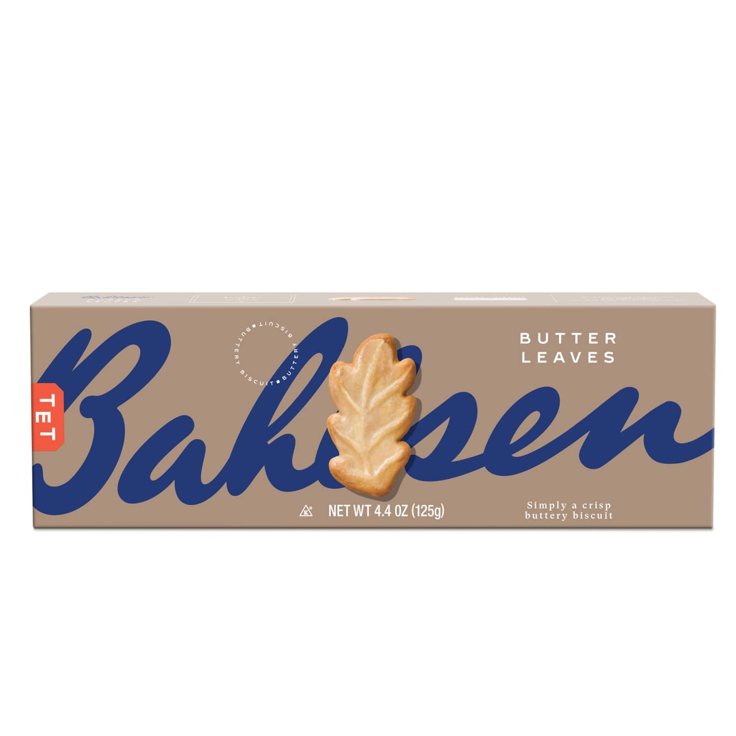 Bahlsen Butter Leaves (12 boxes) - Delicate Butter Biscuits with hints of California Almonds - 4.4 oz boxes