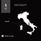 Piazza Mercanti Caffe Oro Italian Roast Coffee Whole Beans - 2.2lb Bag - Non-GMO