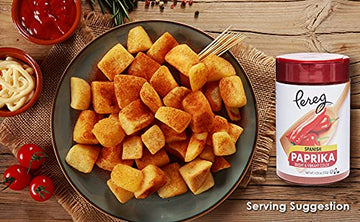 Pereg Spanish Paprika Spice - 4.25 Oz - Paprika Powder - Hot Spices & Seasonings - Vibrant Red Paprika Seasoning With Pungent Fl