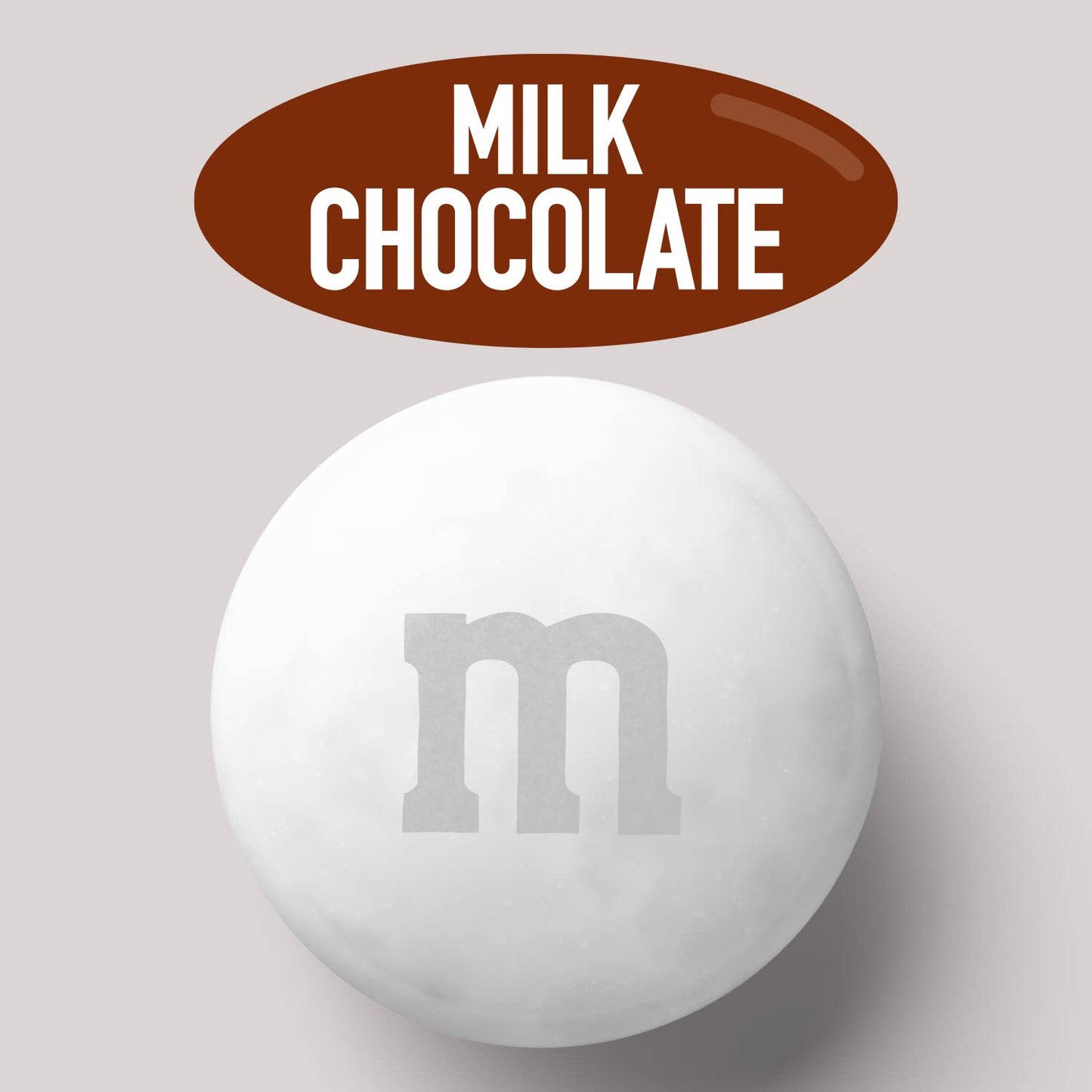 M&Ms White Milk Chocolate Candy, 5Lbs Of M&M'S In Resealable Pack For Candy Bars, Wedding Receptions, Graduations, Birthday Part