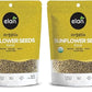 Elan Organic Sunflower Seeds, Raw, 7.1 oz, Pack of 2 | Unsalted | Shelled | Non-GMO | Vegan