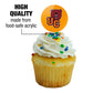 Ursinus College Secondary Logo Cupcake Picks Toppers Decoration Set Of 6