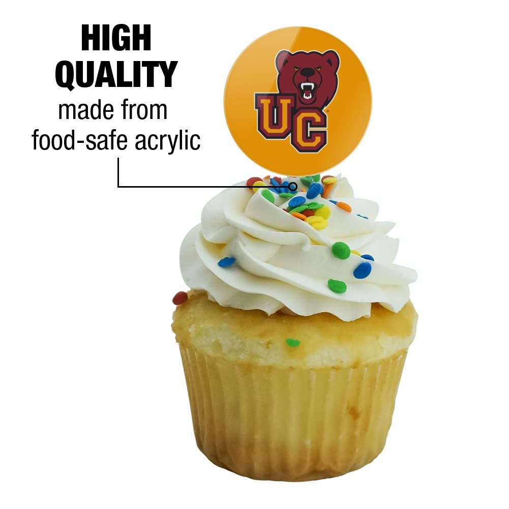 Ursinus College Secondary Logo Cupcake Picks Toppers Decoration Set Of 6