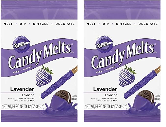 Wilton 1911-1358 Lavender Candy Melts, 12-Ounce (Pack Of 2)