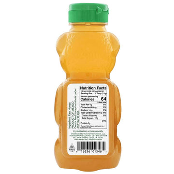 Kevala Raw Unfiltered Honey Bear - Sugar Free , Gluten Free , No Preservatives , Pure Natural Honey , Squeeze Bottle , Pesticide