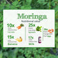 Akshit Organic Dried Moringa Leaves Tea, Caffeine Free, Non-GMO, Gluten Free, 5.2 oz (150 gm), Brews 56 Cups