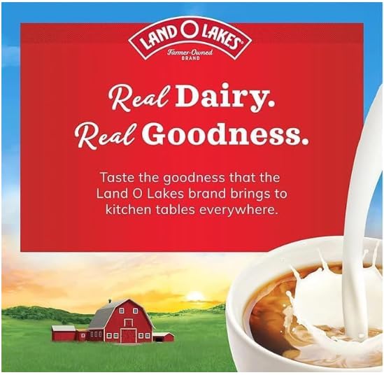 Land Coffee Creamer Mini Moos Half & Half Creamer Singles, 192 Count