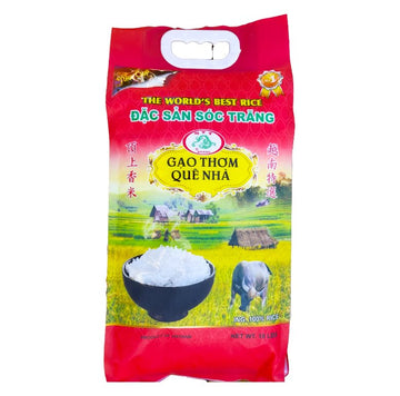 ST25 Vietnam Fragrant Rice (G?o Thom Qu Nh) - 10 lb - ?c S?n S  c Trang - The World's Best Rice