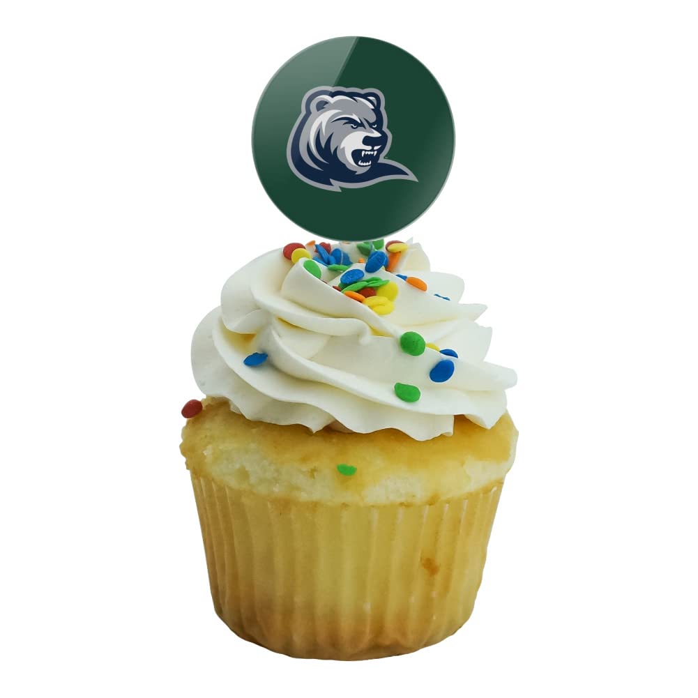 Drew University Secondary Logo Cupcake Picks Toppers Decoration Set Of 6