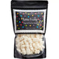 The Hampton Popcorn Company White Gummy Bears, Tutti Frutti Flavor, 22 Ounce Resealable Bag