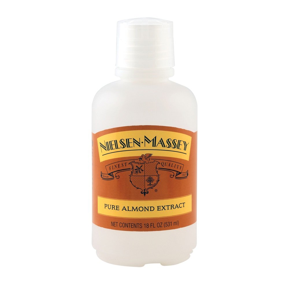 Nielsen-Massey Pure Almond Extract, 18 Fl Oz Bottle, Ideal for Baking and Cooking