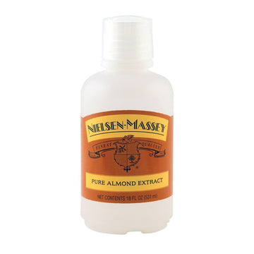 Nielsen-Massey Pure Almond Extract, 18 Fl Oz Bottle, Ideal for Baking and Cooking