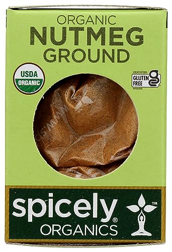 Spicely Organic Nutmeg Powder (0.40 OZ ecoBox)