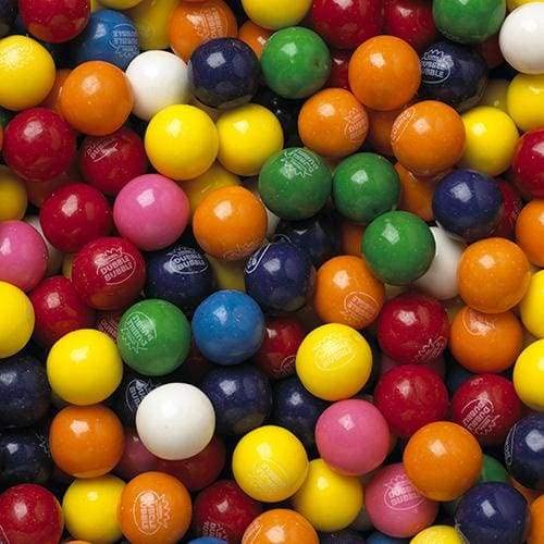 Candy Shop Assorted 8 Color 1 Inch Gumballs - Perfect For, Table Centerpieces, Weddings, Birthdays, Candy Buffets,  Party Favors