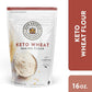 King Arthur, Keto Wheat Flour Blend, Non-GMO Project Verified, 1-to-1 Substitute for All- Purpose Flour, 16 Ounce (Pack of 4)