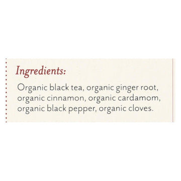 Rishi Tea Masala Chai Herbal Tea | Immune Support, Organic, Highly Caffeinated, Naturally Spiced, Black Tea Blend | 15 Sachet Ba