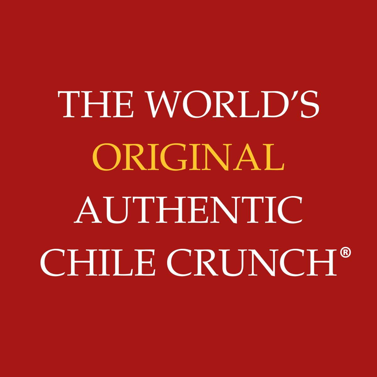 Chile Crunch - A Crunchy All Natural Spicy Condiment (Original) - 4 Pack