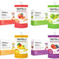 Tastelli Konjac Jelly Drinkable Dessert Pouch - Collagen + Vitamin C, Vegan, 10 Calories, Variety Pack, 150mL x 18 Pouches