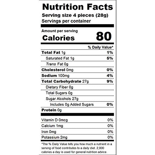 Taffy Shop Sugar Free Cinnamon Salt Water Taffy - Small Batch Salt Water Taffies Made in the USA - Super Soft, Sweet, Taffy Cand