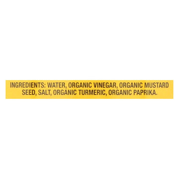 Koops Organic Yellow Mustard (12X12 Oz)