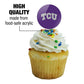 Tcu Primary Logo Cupcake Picks Toppers Decoration Set Of 6