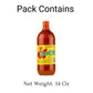 Valentina Salsa Picante  Most Famous Mexican Hot Sauce With 34 Oz Bottle  The Valentina Hot Sauce For Spicy Food Everyday Import